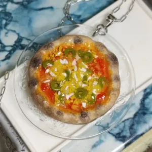 Collar Pizza con Huevo